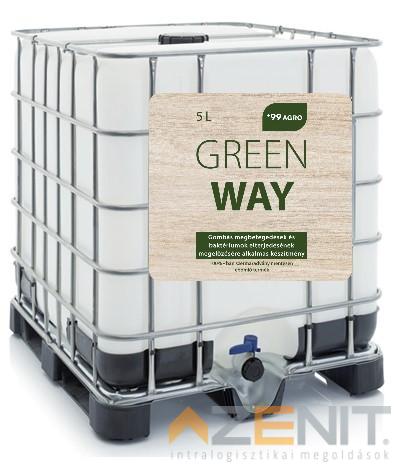 Greenway + 99 Agro fafelület és növényfelület lemosó koncentrátum 1000 l, IBC tartályban